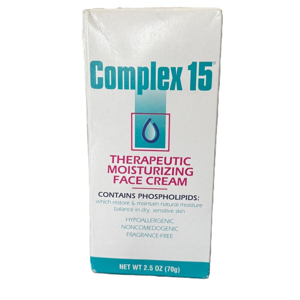 COMPLEX 15 Therapeutic Moisturizing Face Cream with Phospholipids 2.5 oz